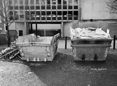 Commercial Waste Removal team in action