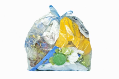 Van and crew outside a commercial unit in Plaistow ready to collect waste